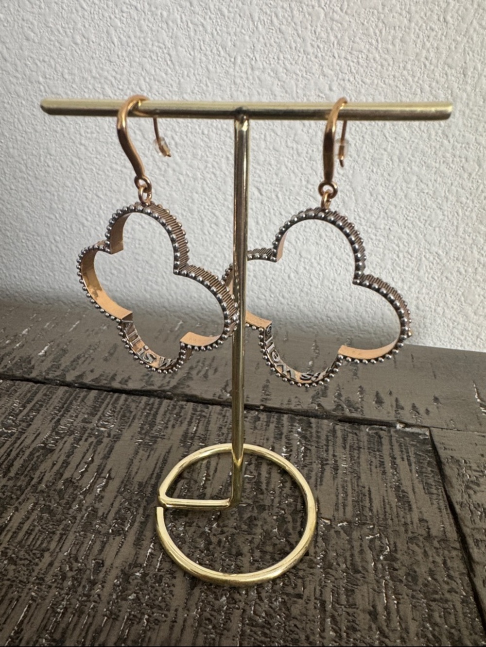 Katia Designs All Is Well Clover Earrings